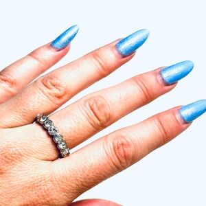 🩶🩶 Dainty Silver Rhinestone Ring 🩶🩶
